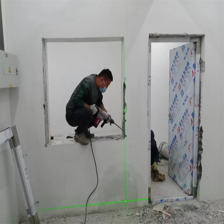 无锡铅门安装过程